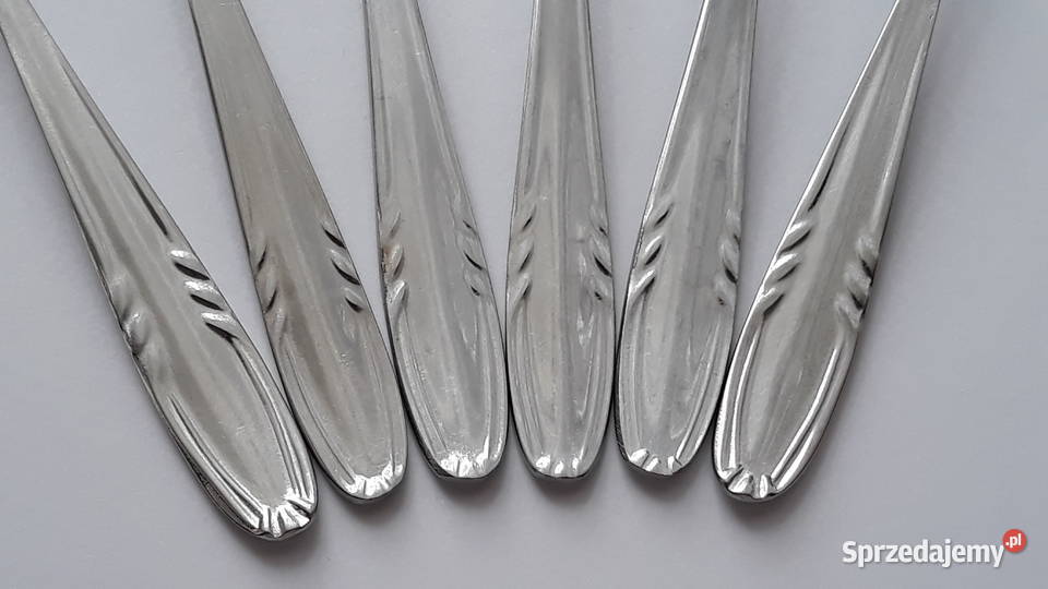 Łyżeczki do kawy mokki KŁOS Gerlach sztućce PRL Dąbrowa Górnicza