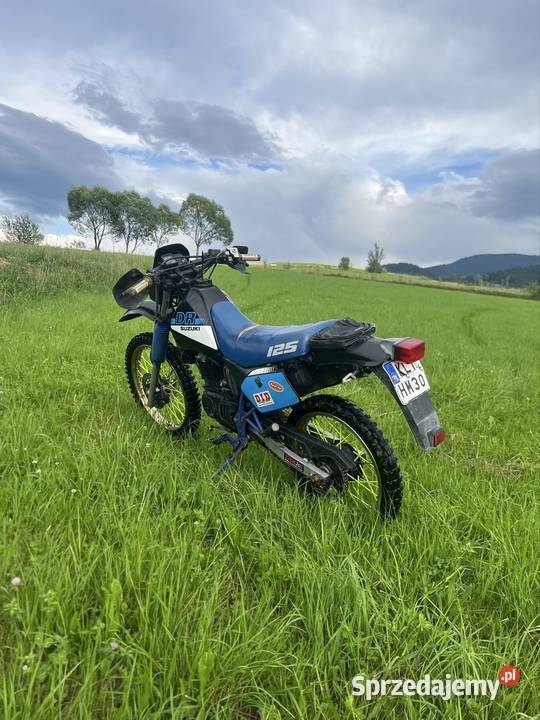 Suzuki dr 125 zarejestrowana w Mszana Dolna