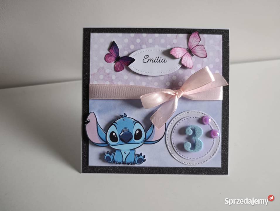 Personalizowana kartka na urodziny ręcznie Rękodzieło łódzkie Łódź