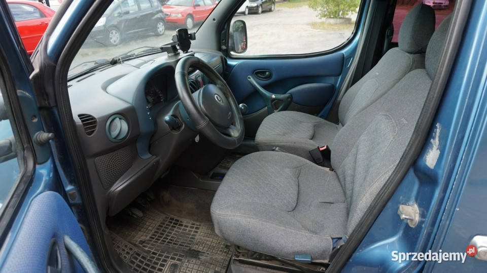 Fiat Doblo stan I 20002010 niebieski Zielona Góra