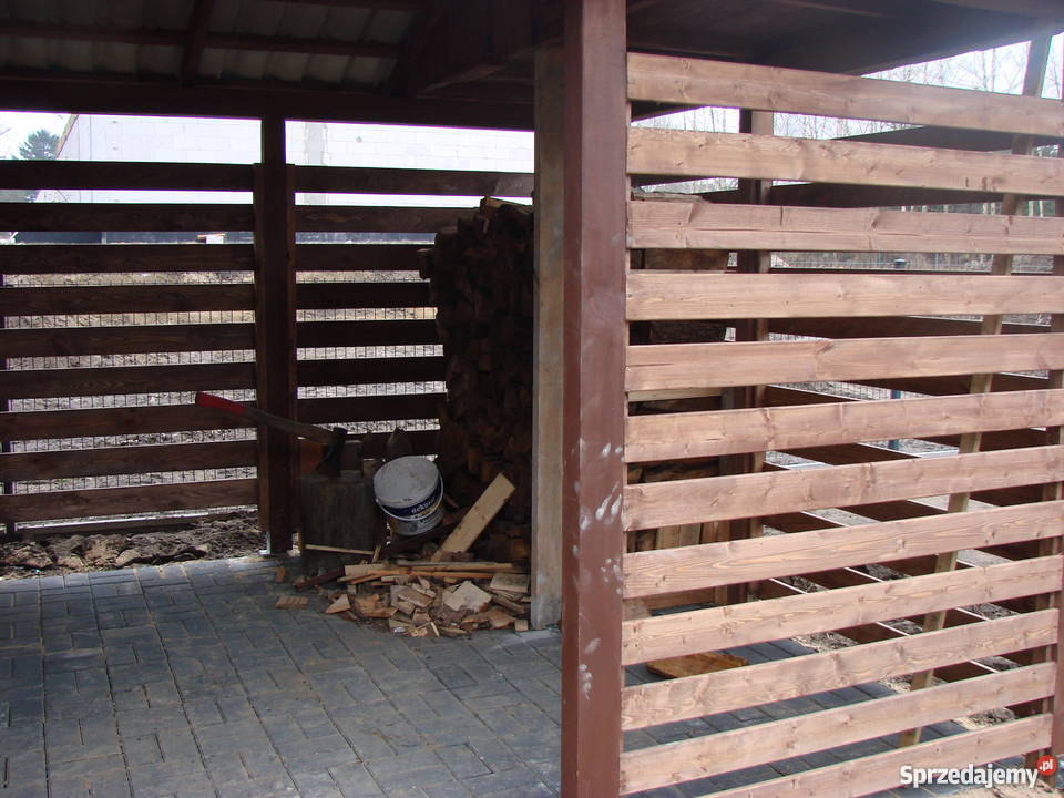 Domek ogrodowy z drewutnią 3x5 m wielkopolskie Konin