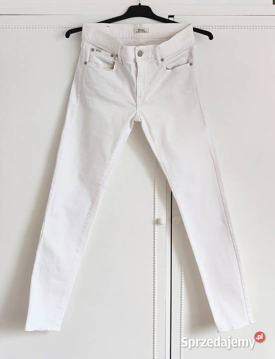Białe spodnie jeansy Polo Ralph Lauren The zachodniopomorskie sprzedam