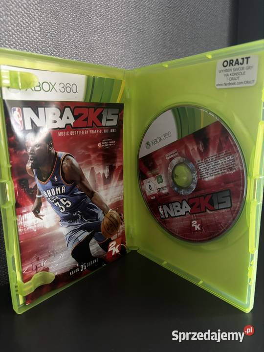 NBA2K15 XBOX360 Pozostałe Czerniejewo sprzedam