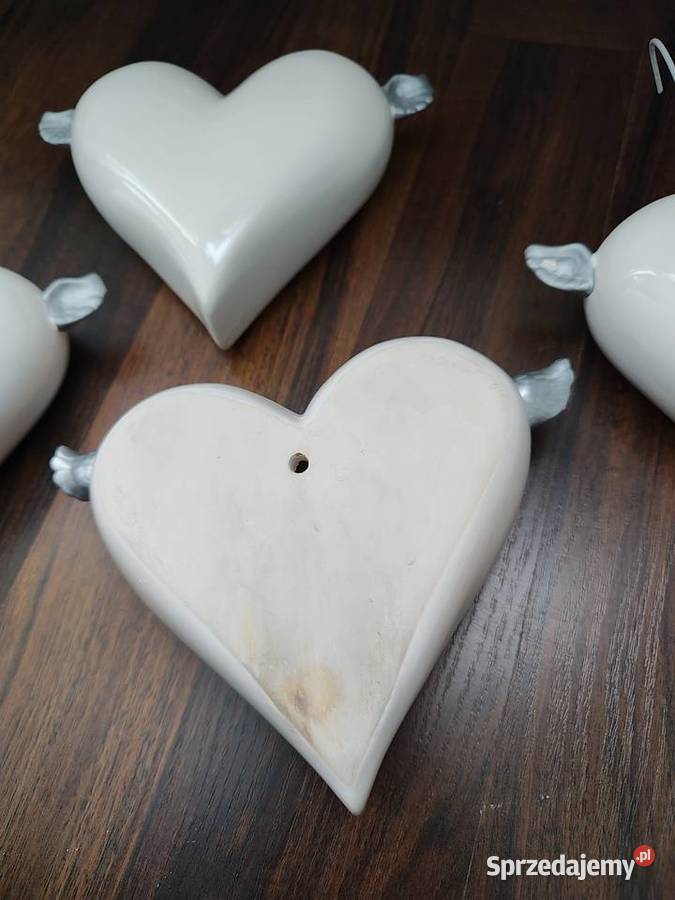 Ceramiczne serduszka nawilżacze na kaloryfer dolnośląskie Legnica sprzedam