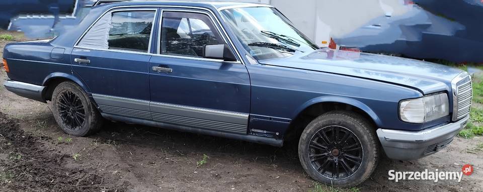 Mercedes klasa S w126 380V8 LPG zamiana Koszalin