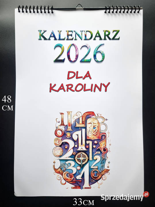 Kalendarz Rodzinny 2026 ściennymiesięczny 4833 Filipów