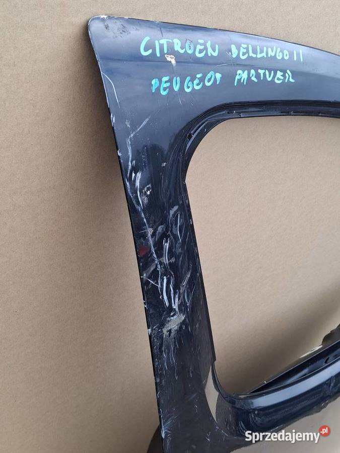 PEUGEOT PARTNER BERLINGO III DRZWI PRAWY PRZÓD Drzwi Bieleń sprzedam