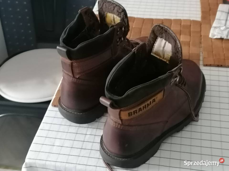 Buty trekkingowe Brahma z naturalnej skóry w 42 małopolskie Kraków