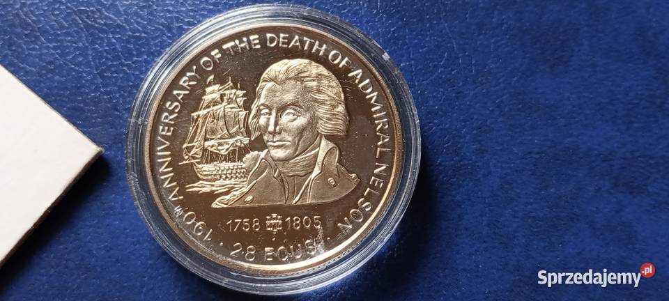 Stare monety 28 ECU 1995 Giblaltar Lesko