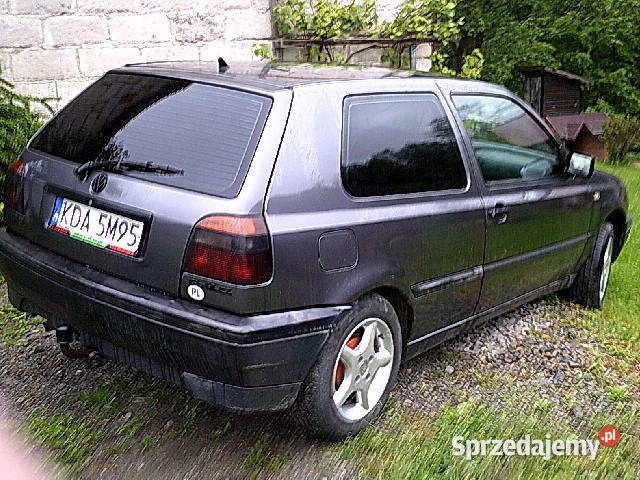 3dzrwiowyszary golf3 małopolskie Biała Niżna