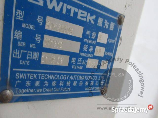 Robot manipulator do wtryskarki SWITEK SW6308DS Magnice