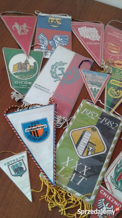 Stare proporczyki kolekcjonera PRL Pozostałe Koszalin