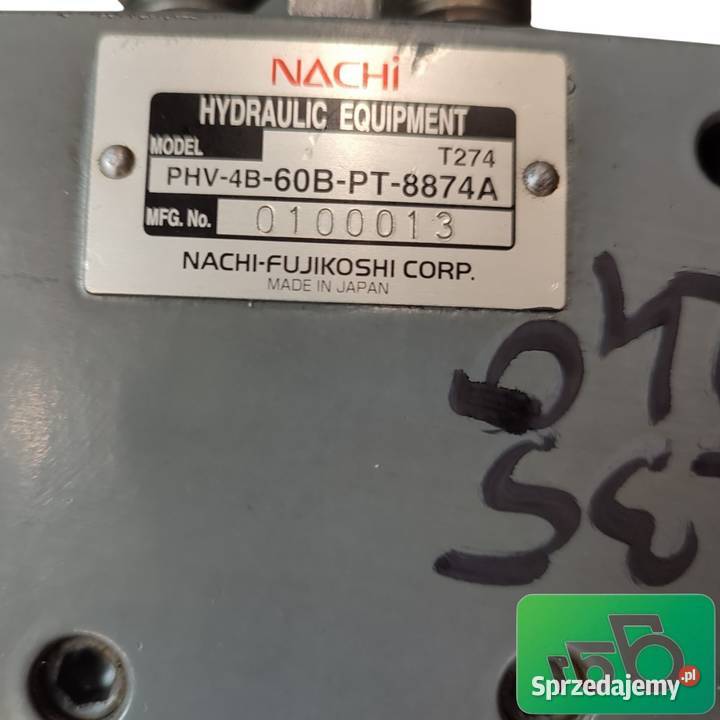 ZWOLNICA NAPĘD REDUKTOR JAZDY NACHI PHV4B wielkopolskie Wilkowo