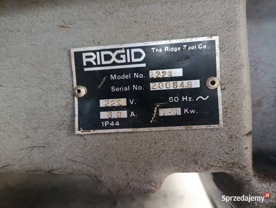 Gwintownica Ridgid 1224 Bodzentyn