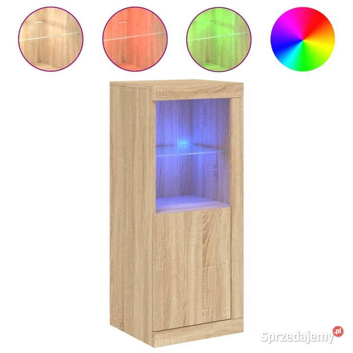 vidaXL Szafka z oświetleniem LED dąb sonoma Warszawa