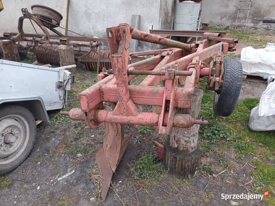 Pług 4 skibowy zagonowy Pługi Złotniki Kujawskie