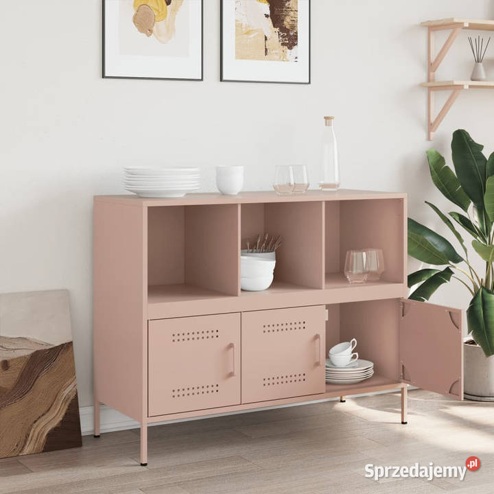 Szafka różowa 1005x39x79 stal WM843091 Warszawa
