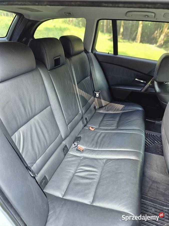 BMW E61 530d 231 Automat 2006 podkarpackie Sanok