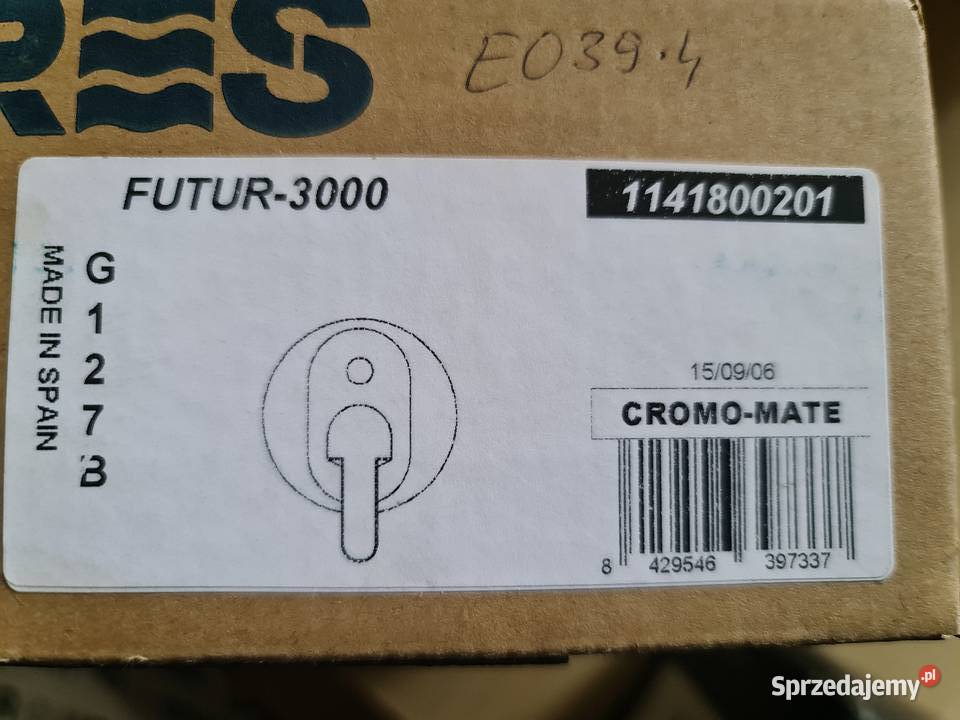 Bateria TRES wannowa natryskowa podtynkowa NOWA Dom i Ogród Puszczykowo