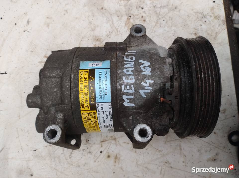 RENAULT 14 16V sprężarka klimatyzacji 16 16V Kielce sprzedam