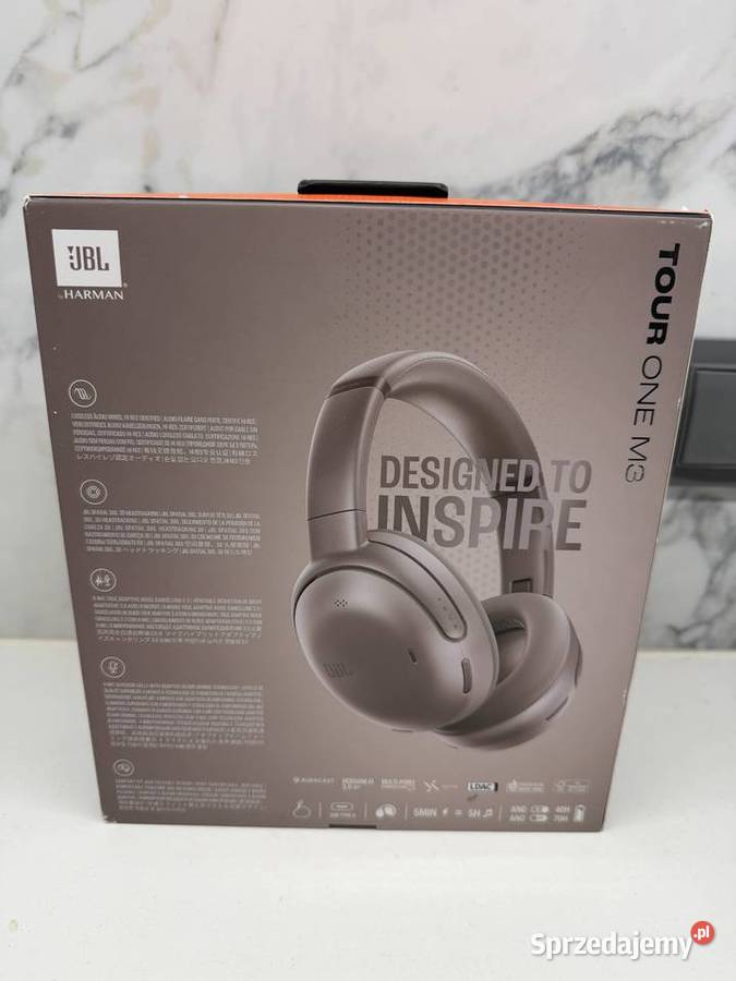 JBL Tour One M3 słuchawki wokółuszne NC latte