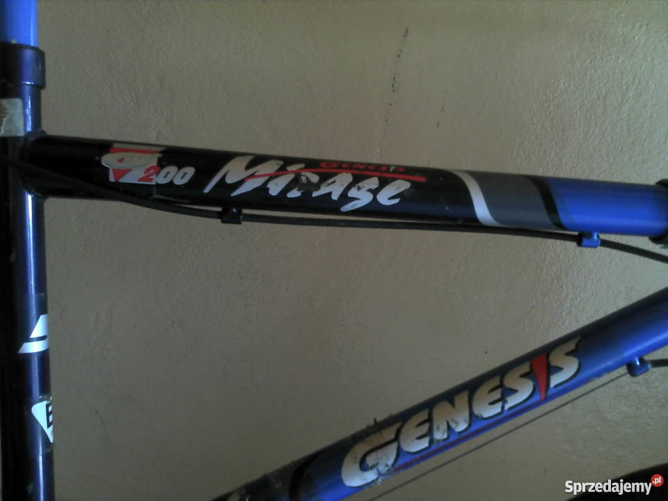 Rowerek Genesis GT200 niebieskoczarny koła