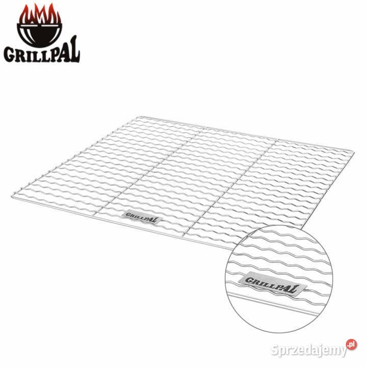 Ruszt do Wędzarni/Grilla INOX - ATEST 54,5x54,5cm GRILLPAL