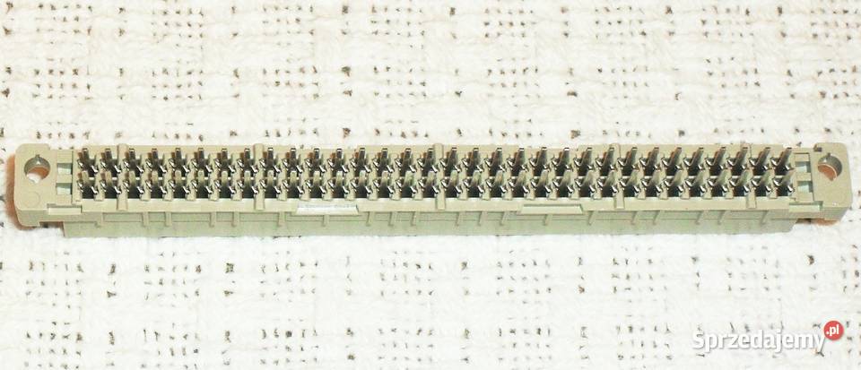 Złącze wtyk złocony DIN 41612 HARTING 64 PIN Gliwice