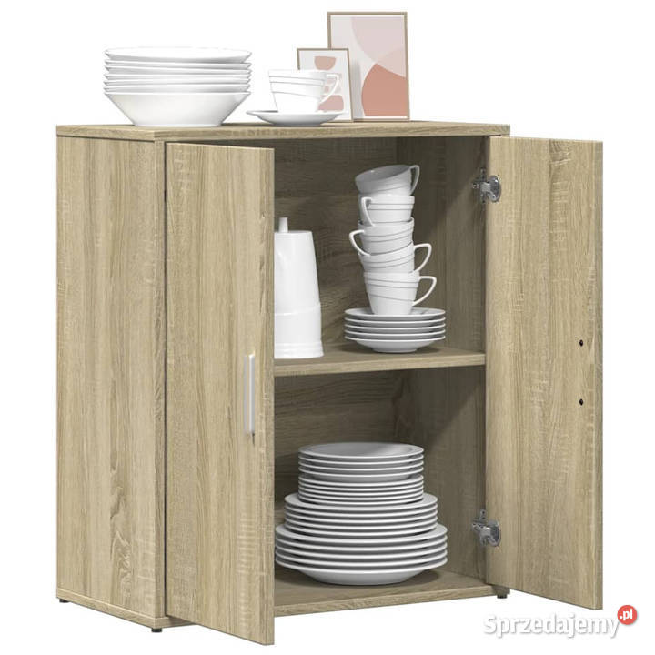 Szafka dąb sonoma 60x31x70 materiał Meble
