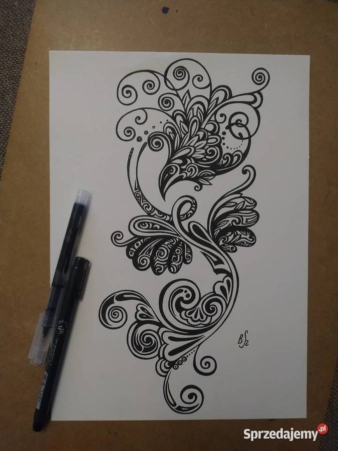 Rysunek feniks cienk blok t A4 250 gm2 Warszawa