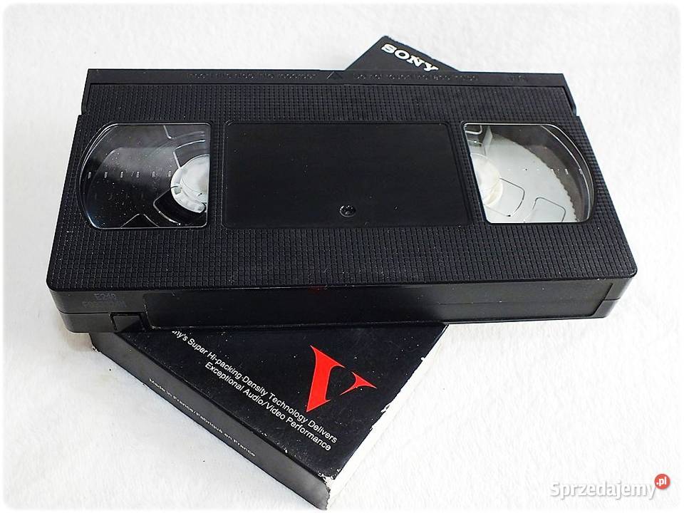 Kaseta x 2 VHS SONY Premium V Kasety VHS x 240 Filmy Żary