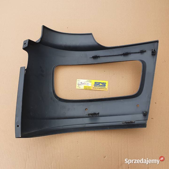 MERCEDES ATEGO ZDERZAK OKULAR LEWY A9678850203 Bieleń