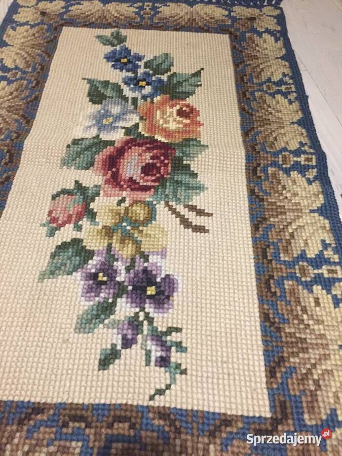 Dywanik ręcznie robiony Obrusy i serwety Ryki