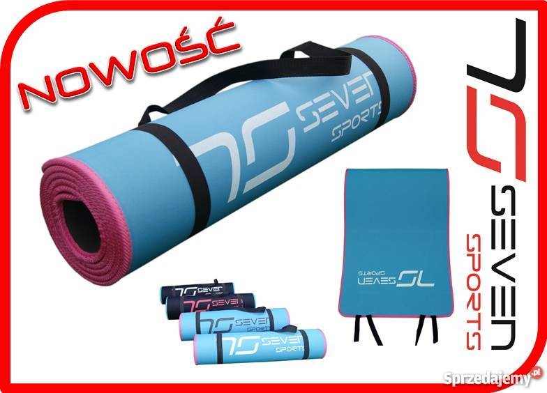 MATA NEOPRENOWA FITNESS 7SPORTS 4 WZORY Kraków sprzedam