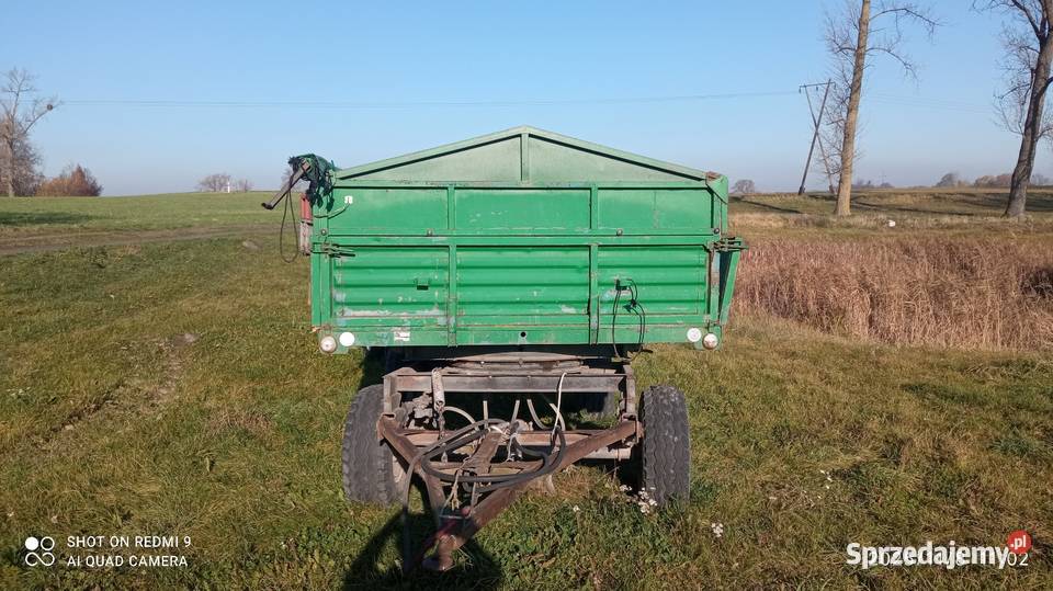 Sprzedam przyczepę d47b Przyczepy rolnicze Wągrowiec
