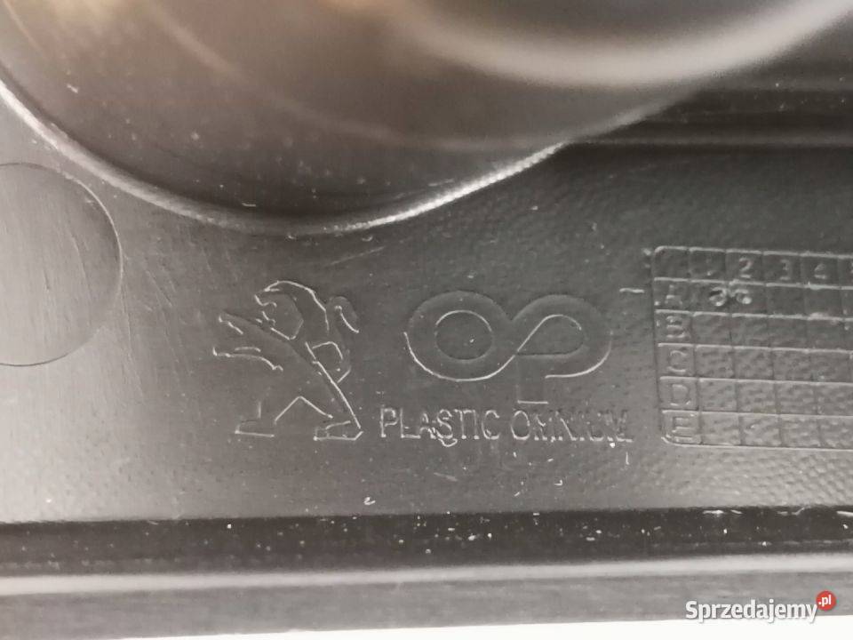 PEUGEOT 2008 II ŚLIZG ZDERZAK LEWY TYŁ Pleszew