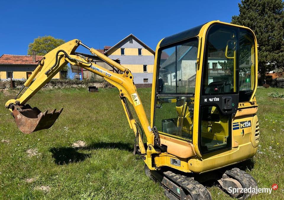 Minikoparka Kamatsu PC15r8 nie łódzkie Sieradz