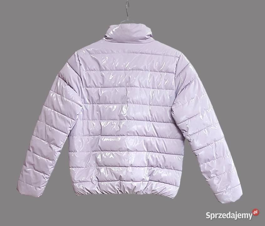 Kurtka zimowa liliowa puchowa pikowana Reserved fioletowy Chrzanów