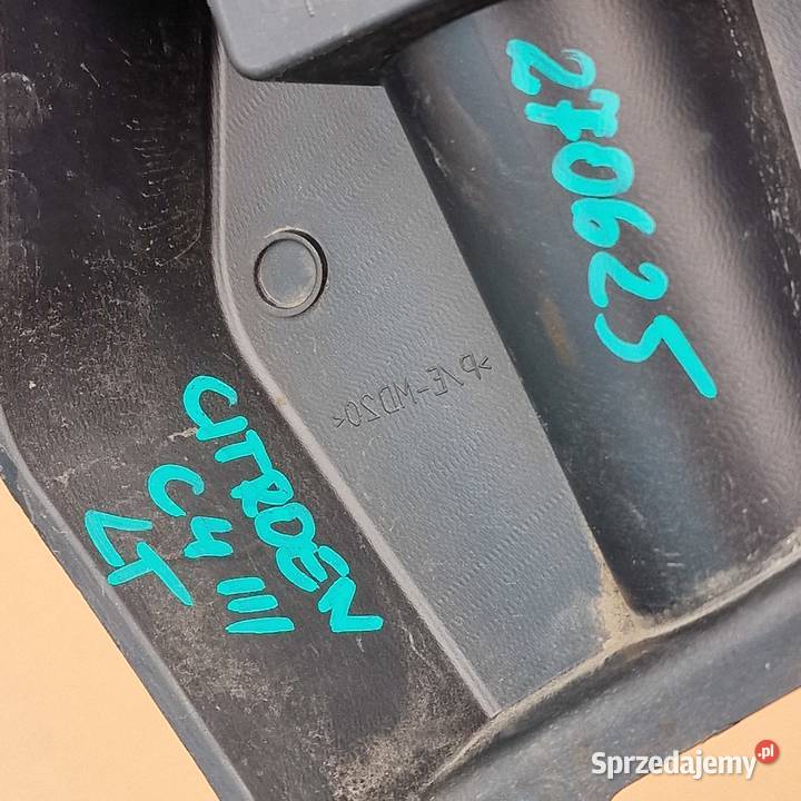 CITROEN C4 III ŚLIZG ZDERZAKA LEWY TYŁ Bieleń