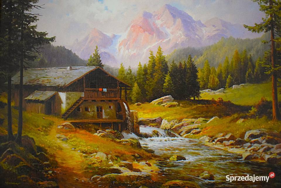 Opuszczony młyn Weber mała reprodukcja w Chełmno