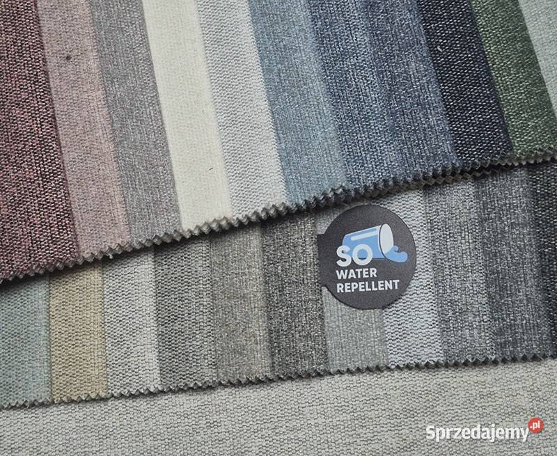 Tkanina SOLID miękka plecionka WATER REPELLENT Pisz sprzedam