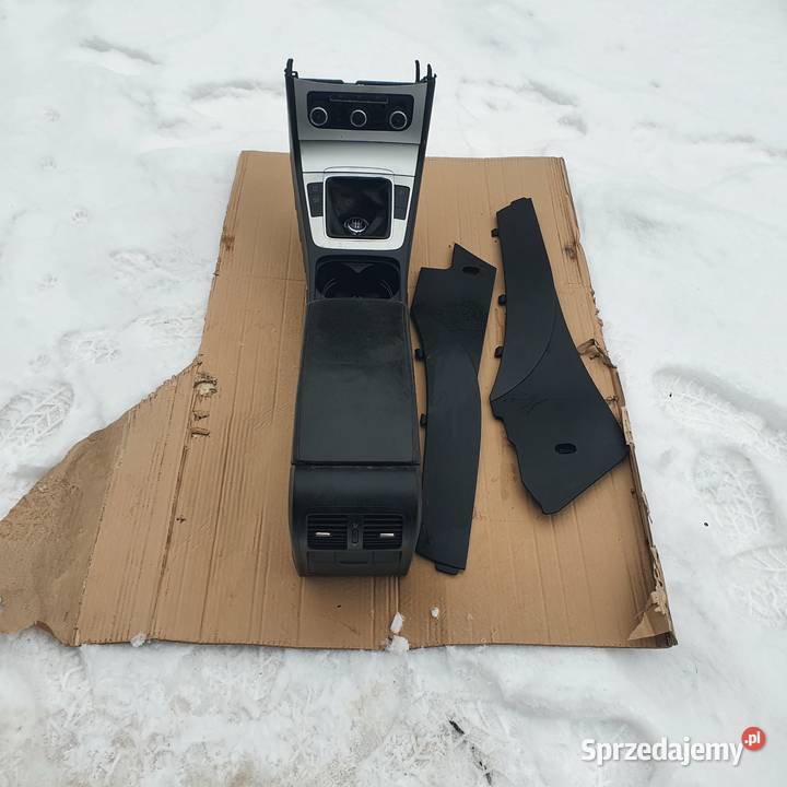 Tunel środkowy z podłokietnikiem skórzanym Kraków