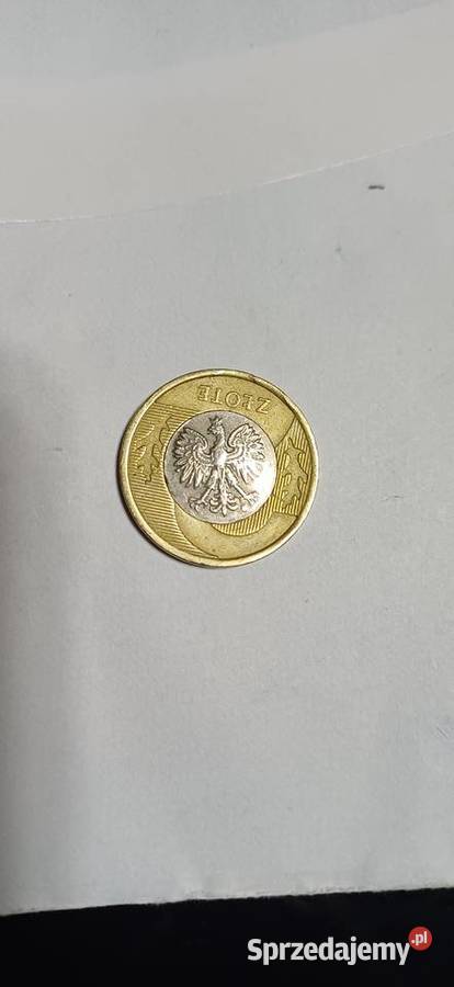 2 złotych z 1995 roku DESTRUKT dolnośląskie Jelenia Góra