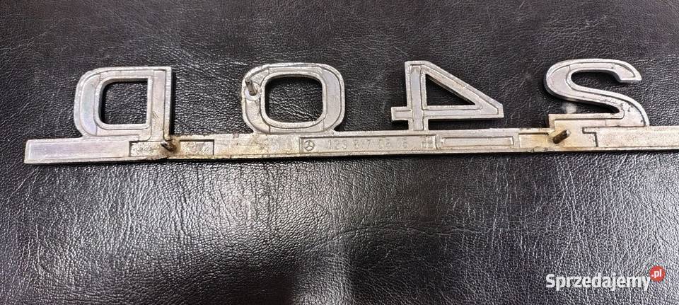 MERCEDES 123 240D ORYGINALNY ZNACZEK TYŁ NA Świdnica