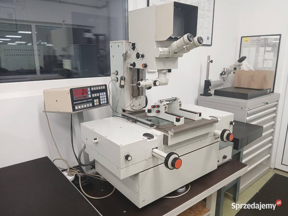 Mikroskop pomiarowy warsztatowy Carl Zeiss Jena Sanok