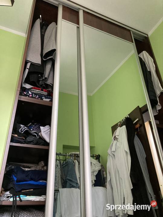 Szafa przesuwana z lustrami i pantografem Gliwice