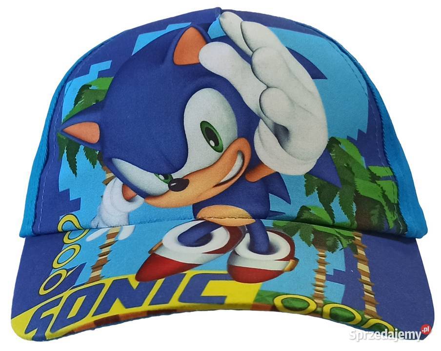 Czapka Jeż Sonic Czapeczka Baseballówka dzieci 4 lata+ Nakrycia głowy, szaliki i rękawiczki Mogilany