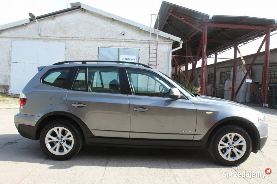 BMW X3 2010r 20 Diesel 177 4x4 napęd PÓŁSKÓRY immobilizer X3 opolskie Nysa