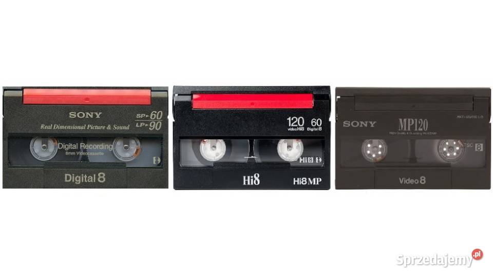 Przegrywanie kaset VHS Hi8 MiniDV magnetofon lubuskie