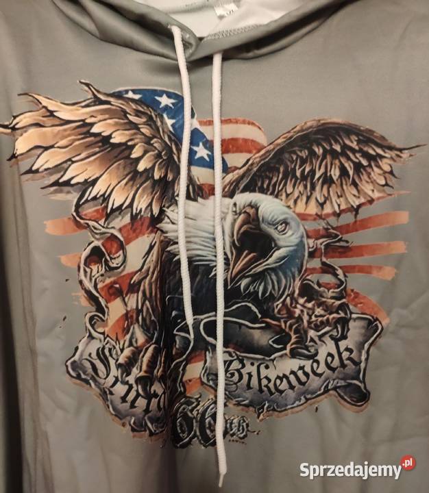 Ogromna nowa bluza lekko ocieplana 5XL oliwkowa Kraków